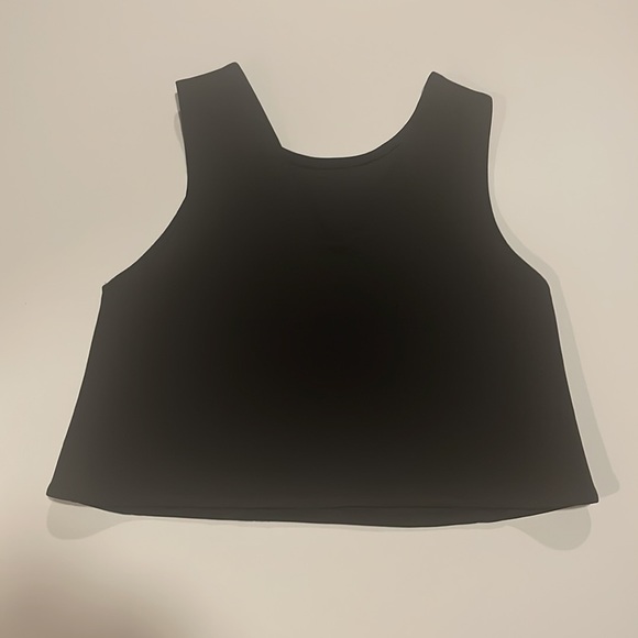 Club Monaco Black Crop Top - Picture 4 of 12